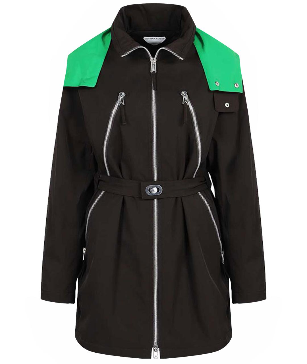 BOTTEGA VENETA Черная полиэстеровая куртка, фото 1