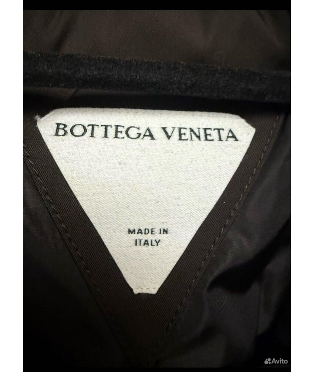 BOTTEGA VENETA Черная полиэстеровая куртка, фото 3