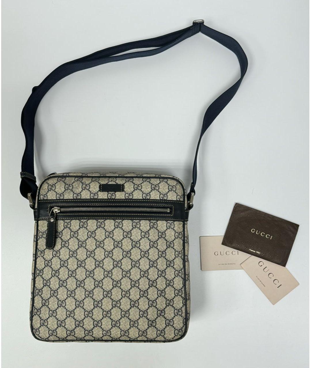 GUCCI Бежевая сумка на плечо, фото 7