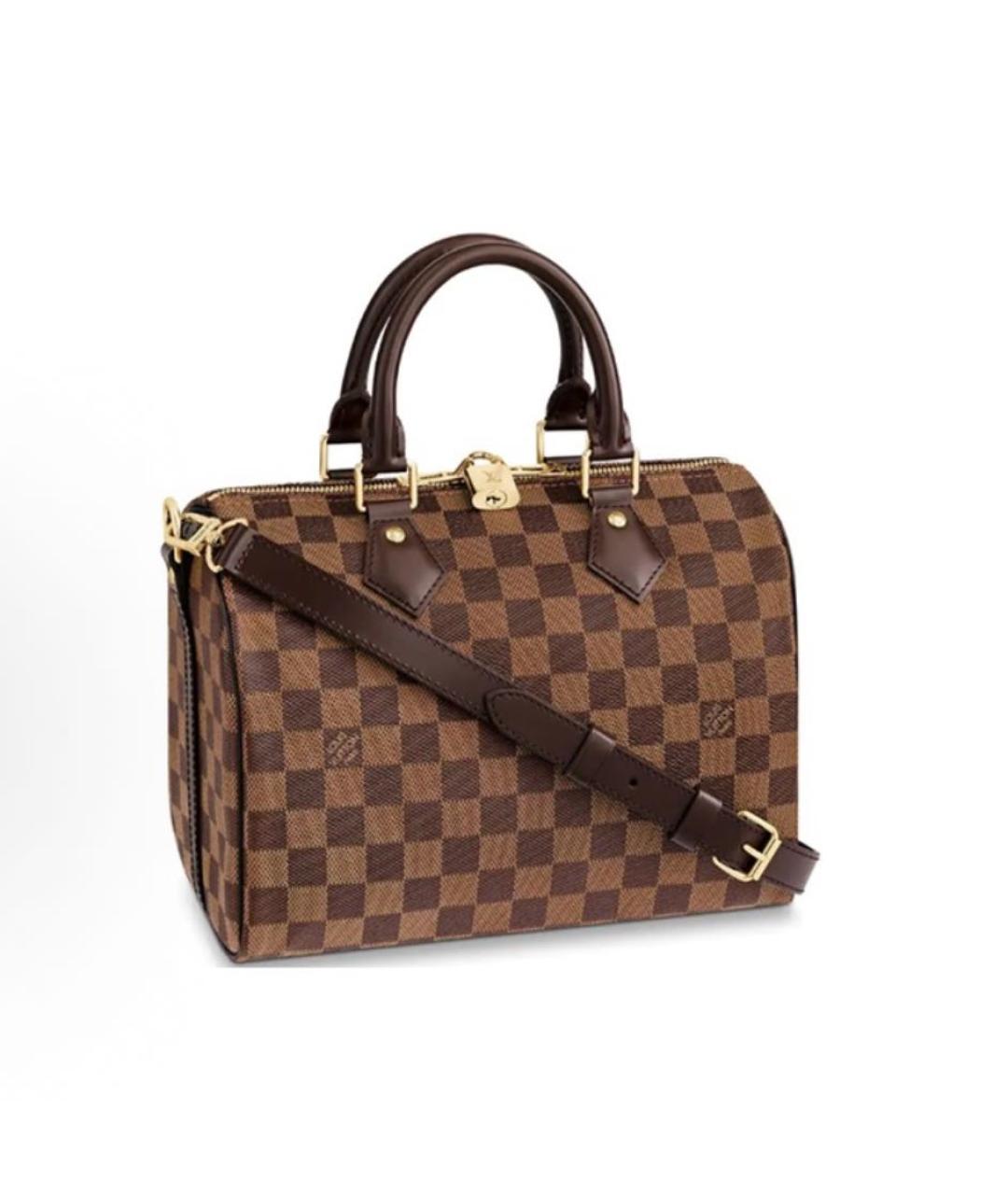 LOUIS VUITTON Коричневая сумка через плечо, фото 5