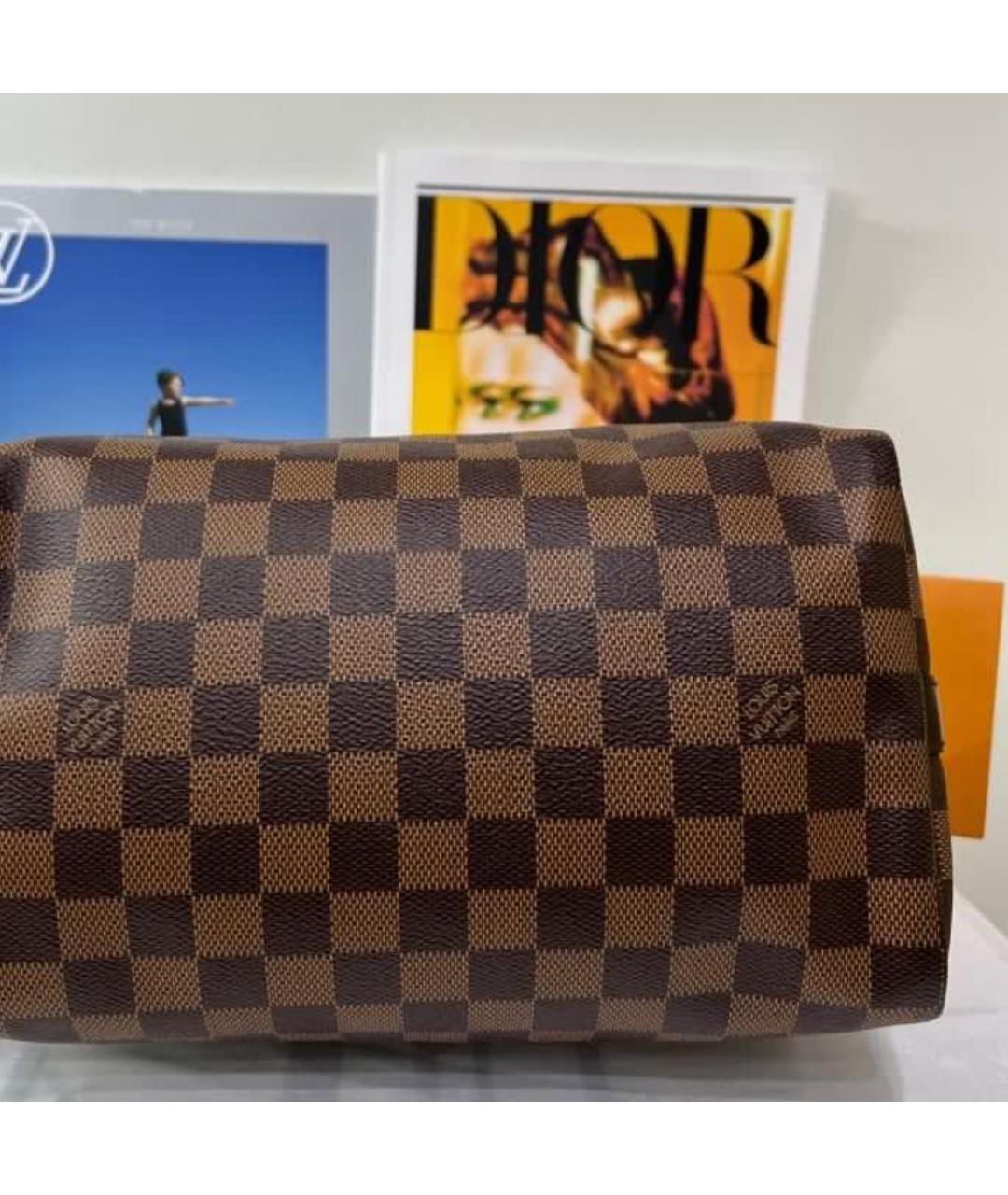 LOUIS VUITTON Коричневая сумка через плечо, фото 4