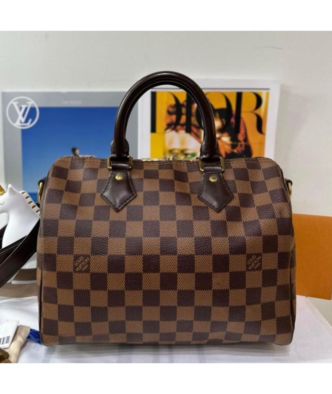 LOUIS VUITTON Коричневая сумка через плечо, фото 2