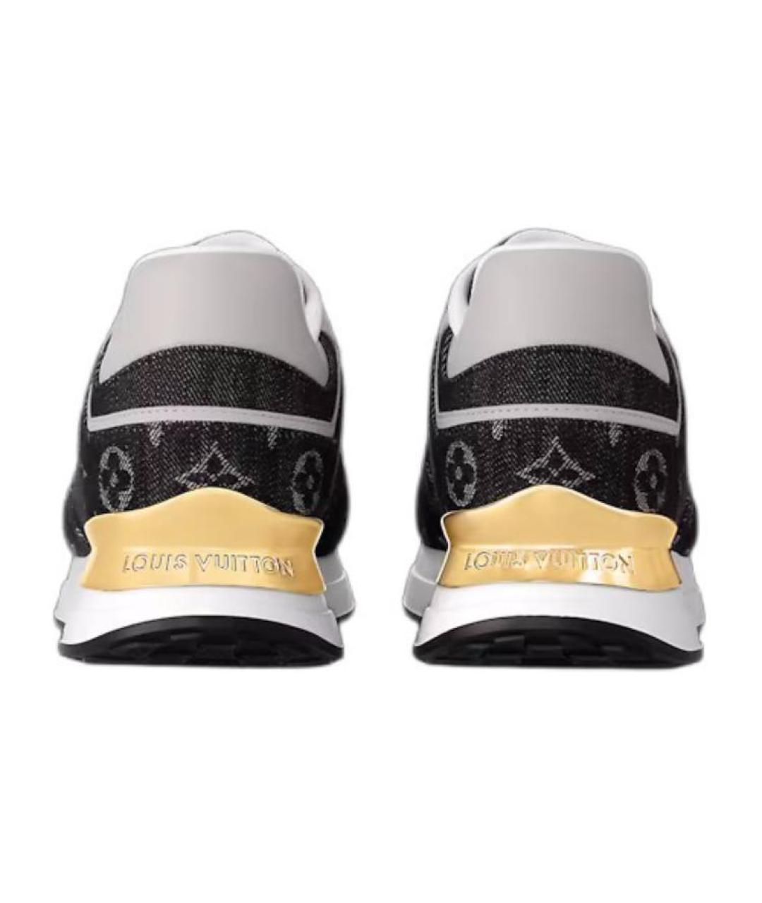 LOUIS VUITTON Черные кроссовки, фото 5