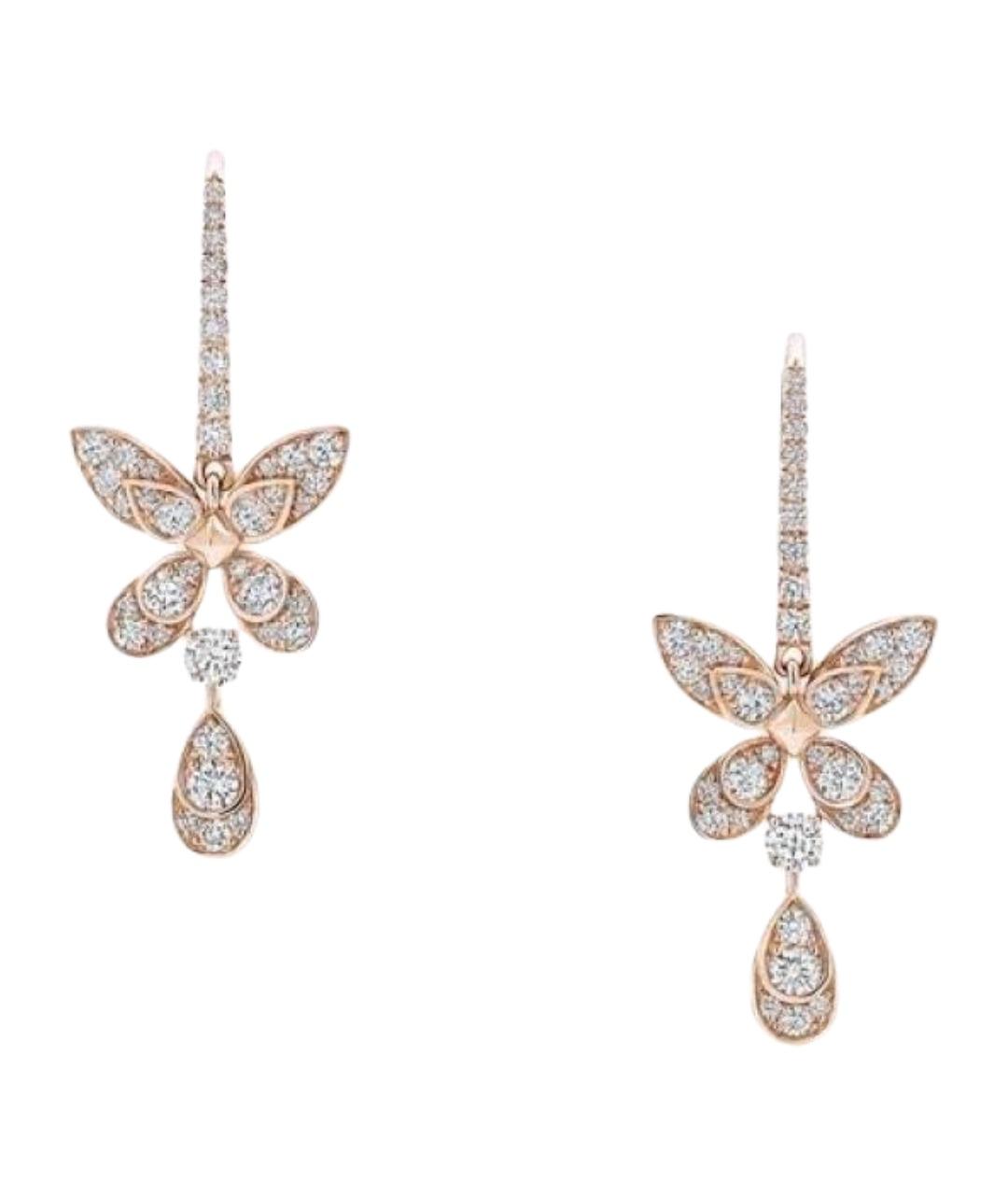 GRAFF Розовые серьги из розового золота, фото 1