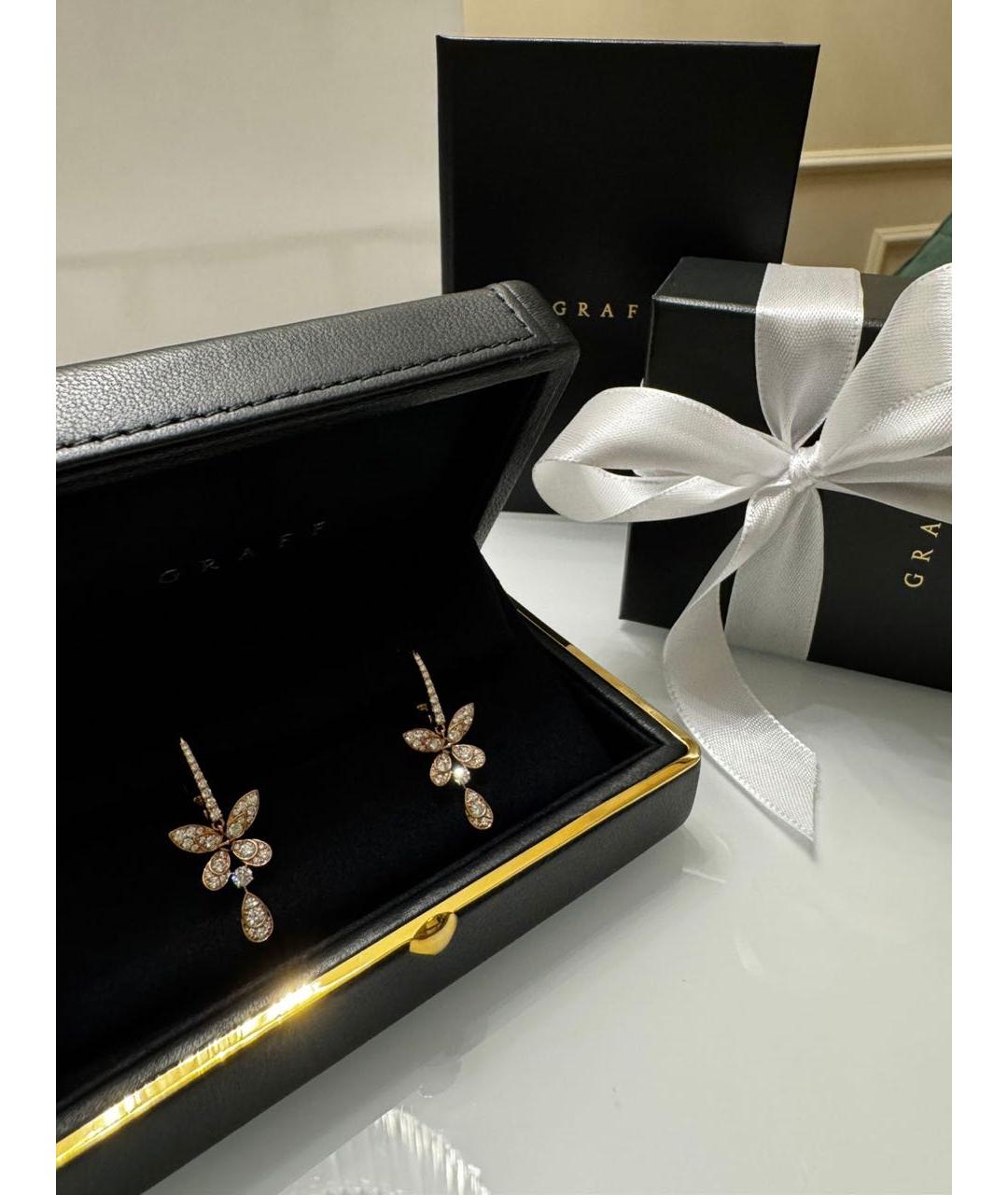 GRAFF Розовые серьги из розового золота, фото 3