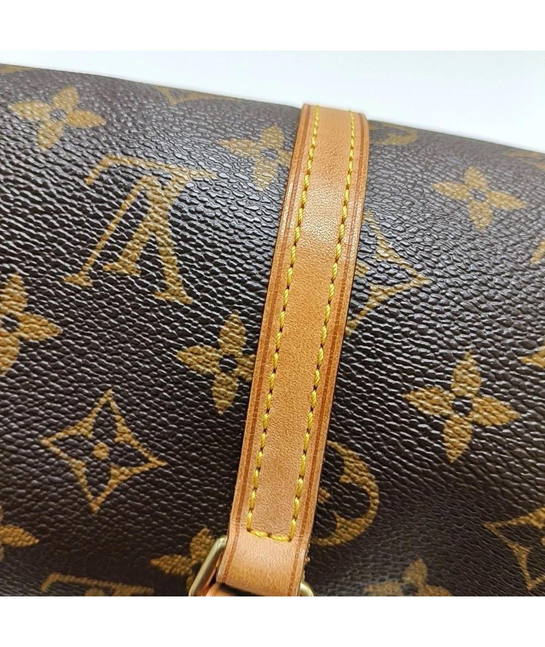 LOUIS VUITTON Коричневая сумка с короткими ручками, фото 7