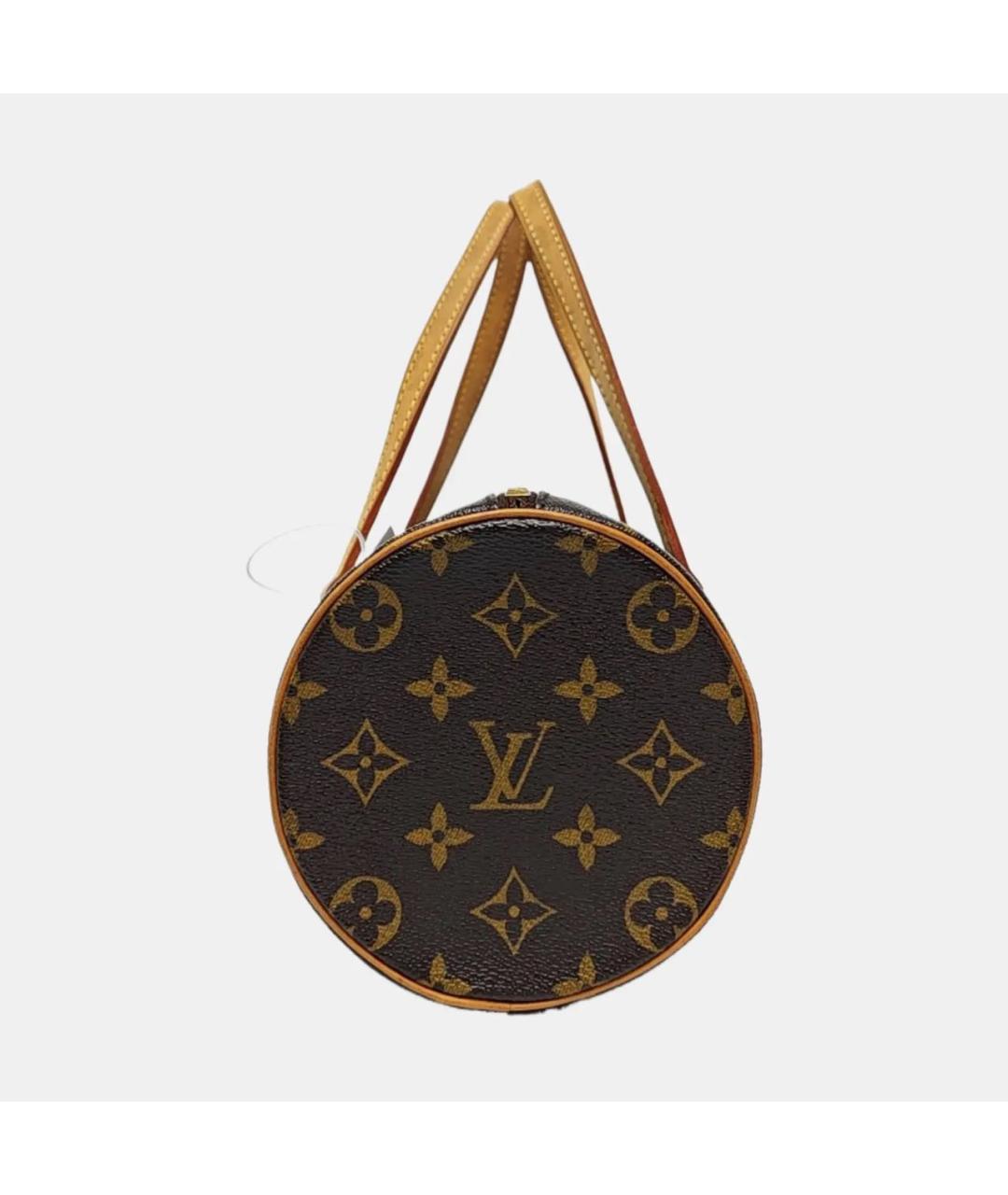 LOUIS VUITTON Коричневая сумка с короткими ручками, фото 2