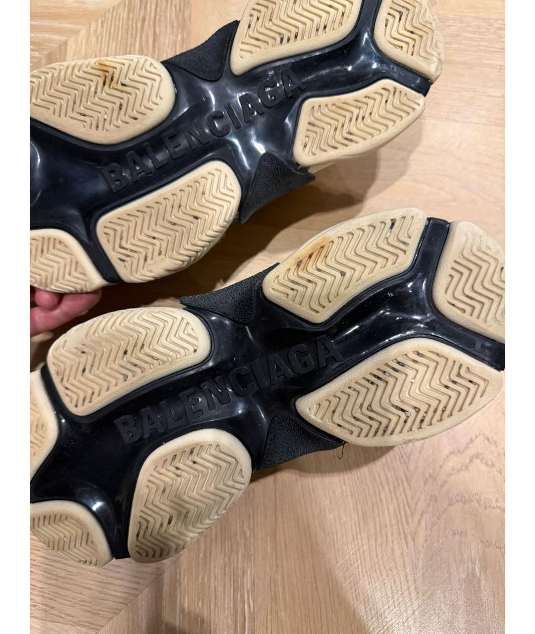 BALENCIAGA Серые кроссовки, фото 4