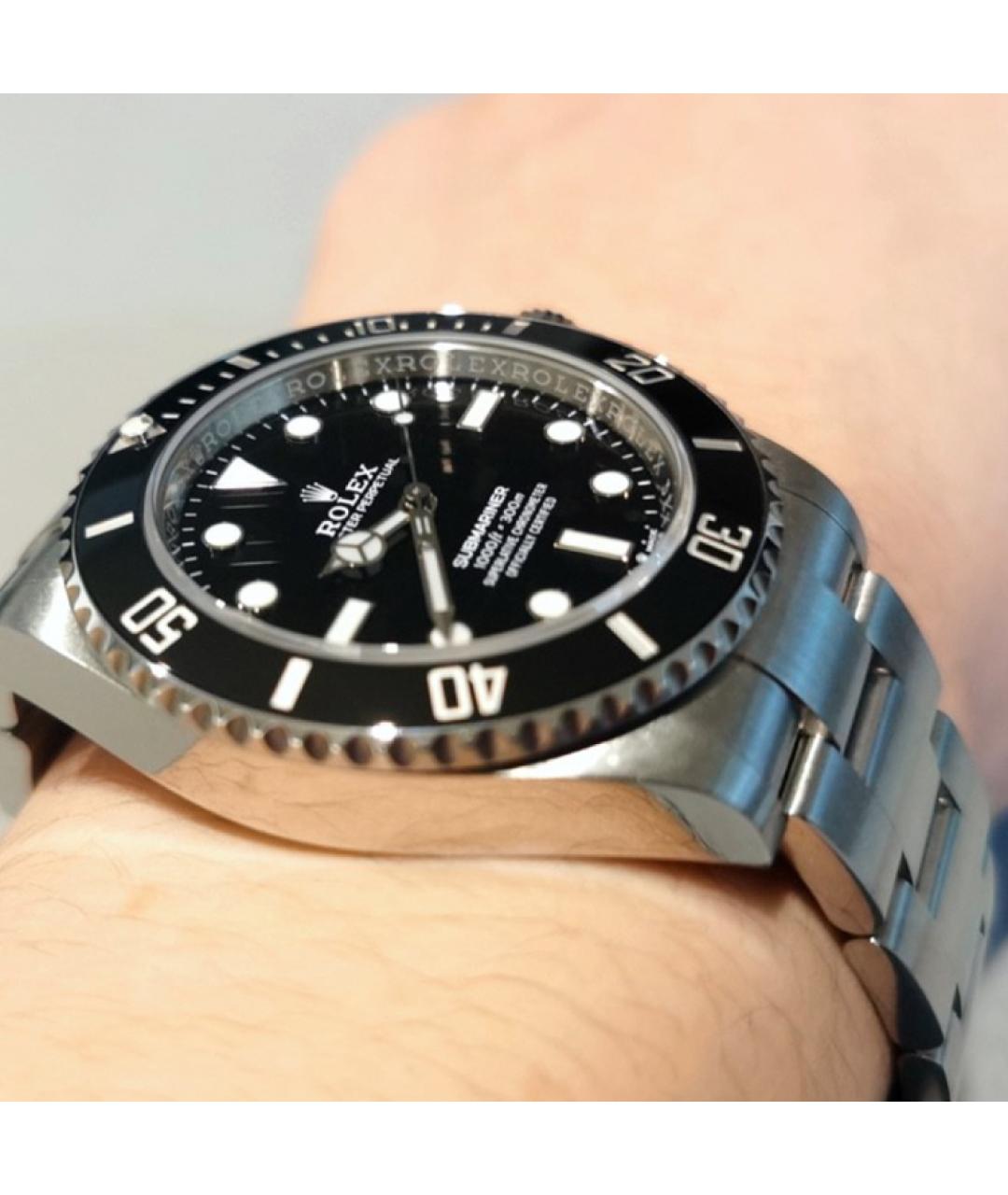 ROLEX Серебряные часы, фото 3