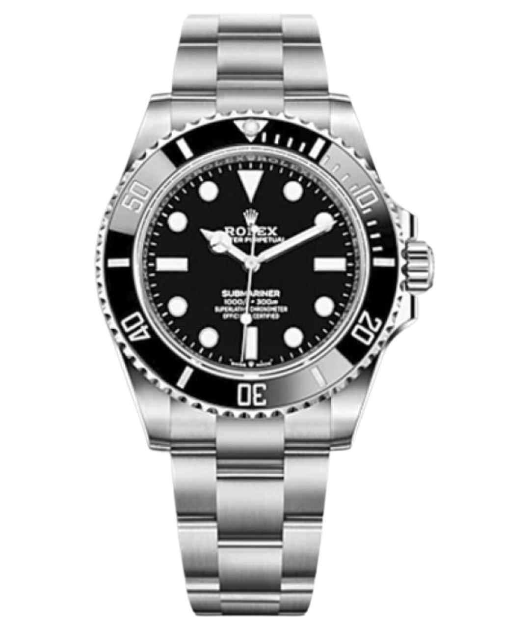 ROLEX Серебряные часы, фото 1