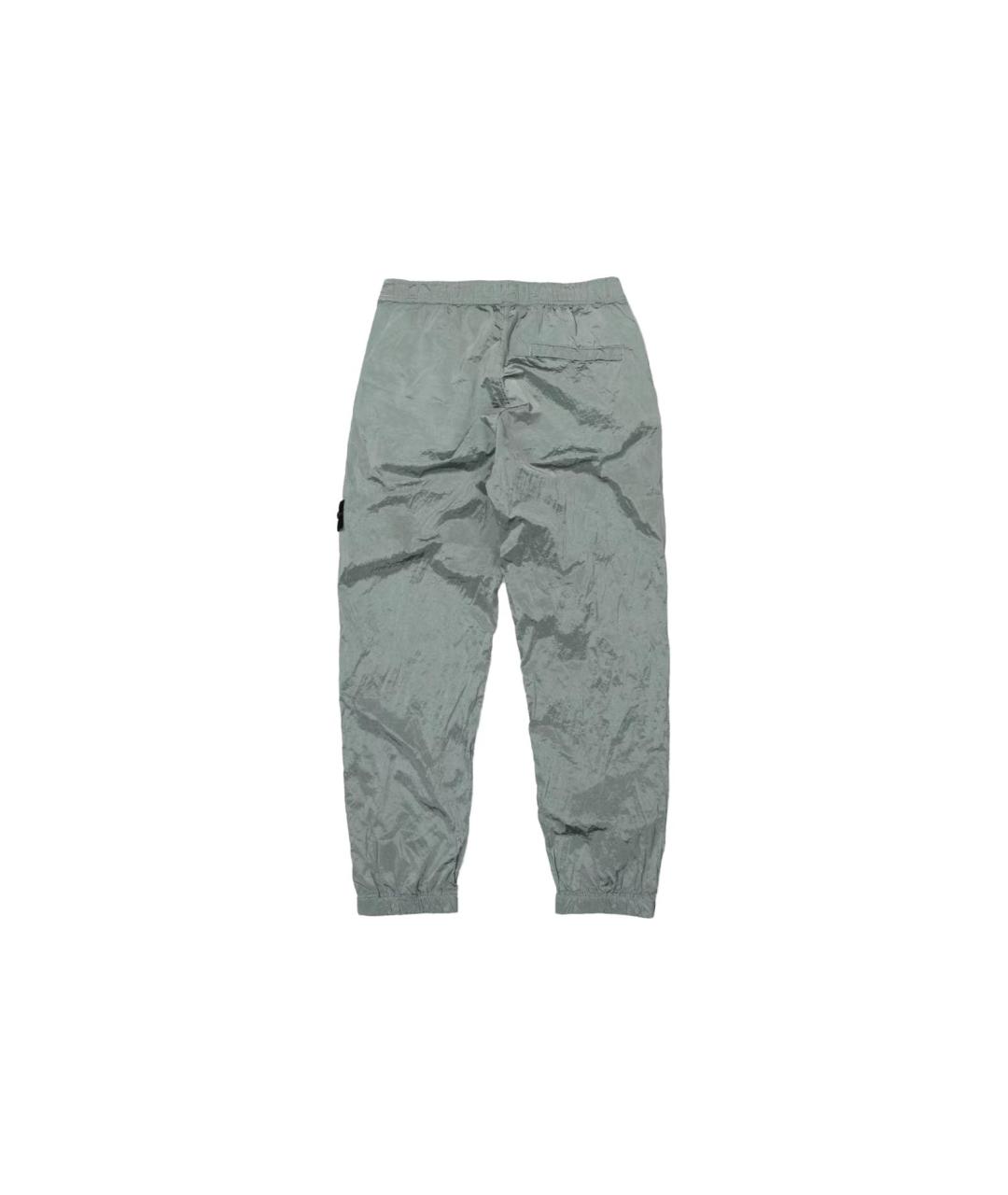 STONE ISLAND Голубые повседневные брюки, фото 2