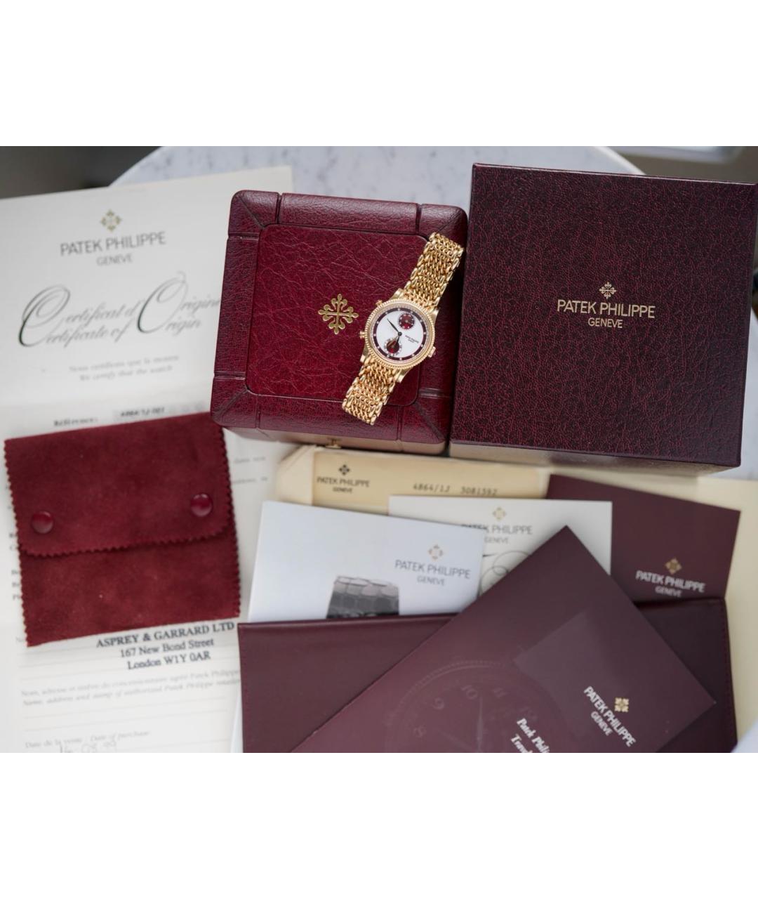 PATEK PHILIPPE Золотые часы из желтого золота, фото 7