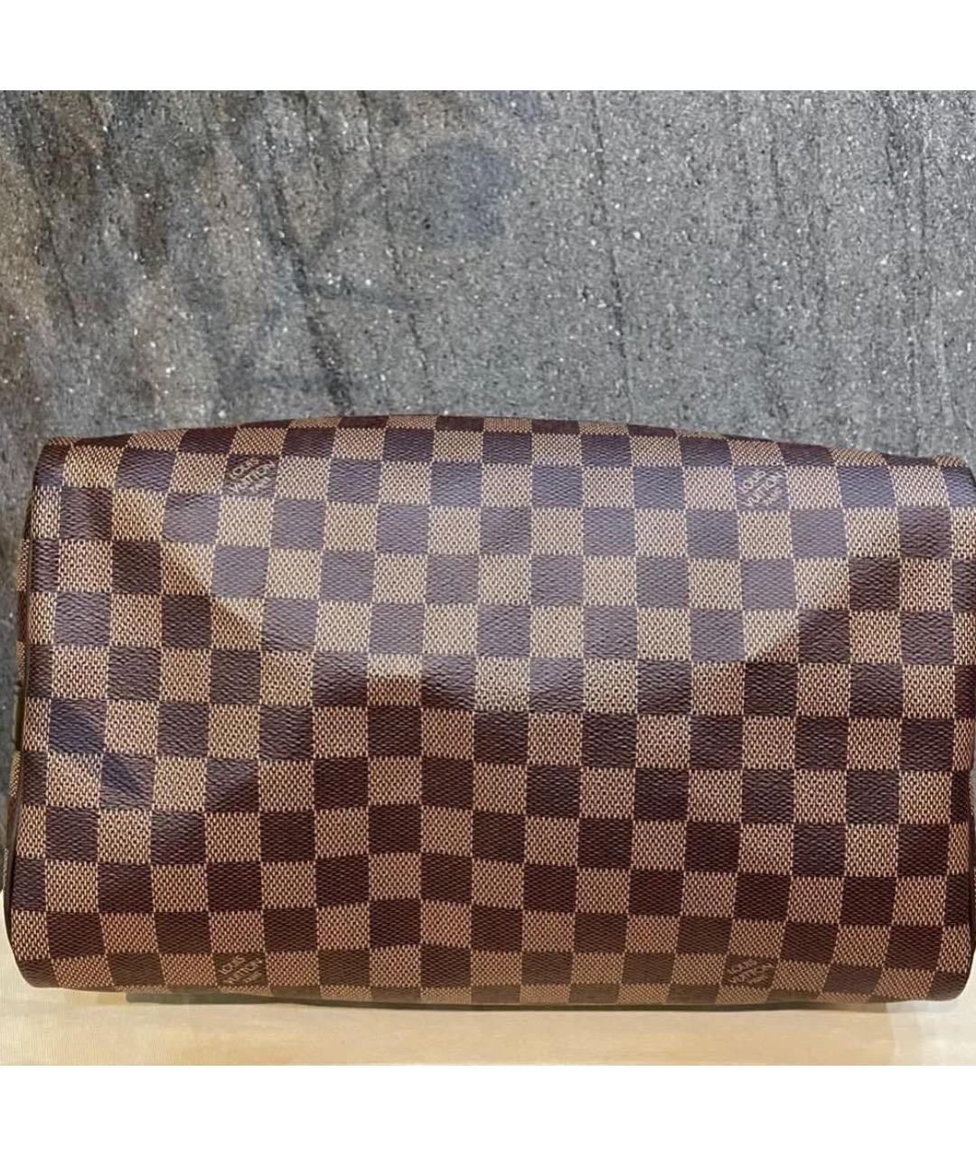 LOUIS VUITTON Коричневая сумка через плечо, фото 3