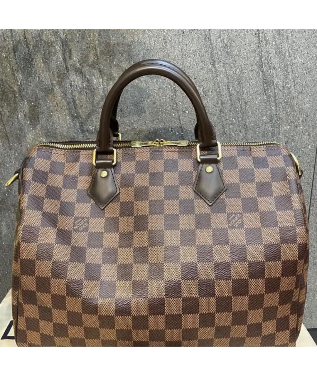 LOUIS VUITTON Коричневая сумка через плечо, фото 2