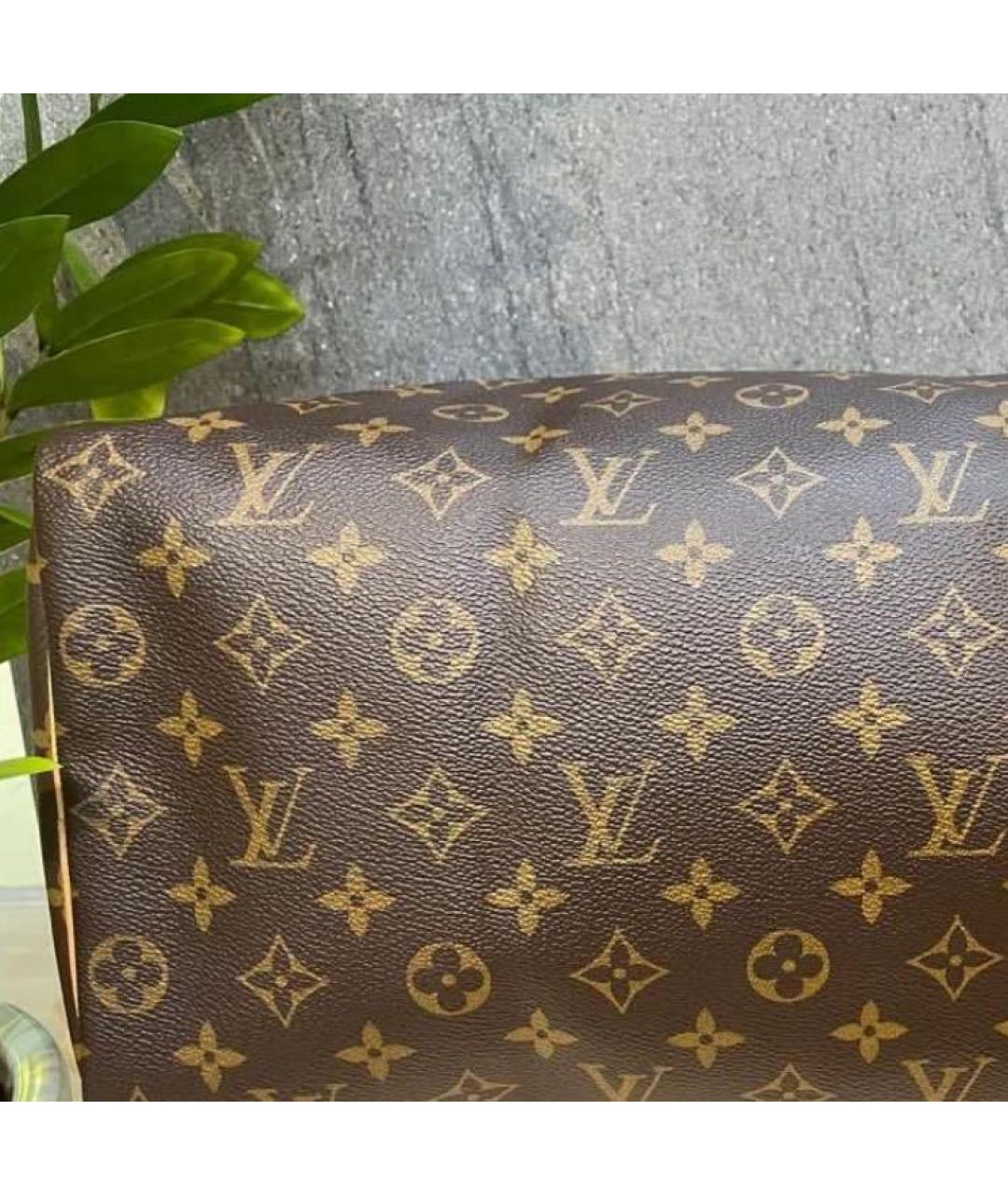 LOUIS VUITTON Коричневая сумка через плечо, фото 3
