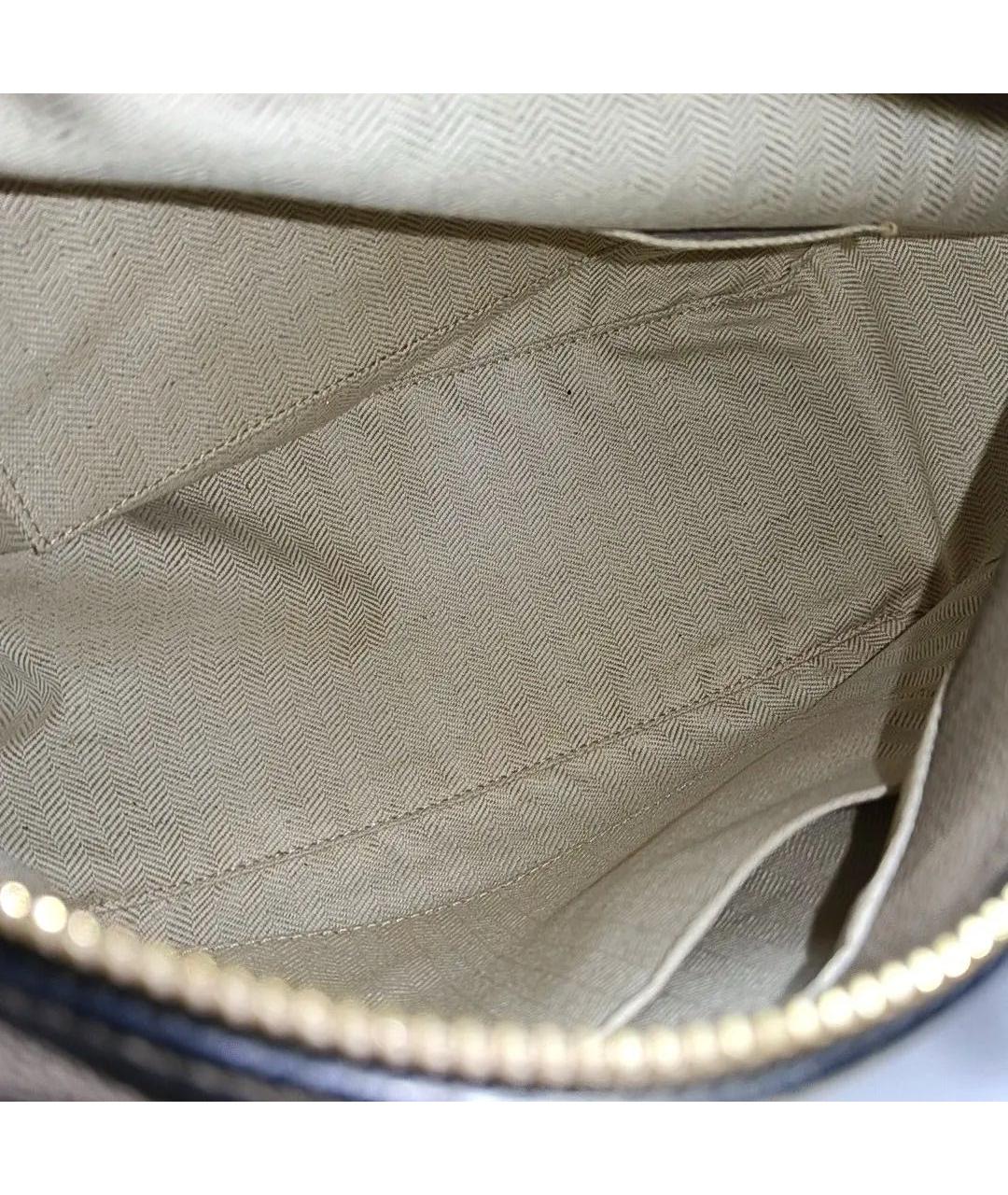 LOEWE Бежевая кожаная сумка тоут, фото 6