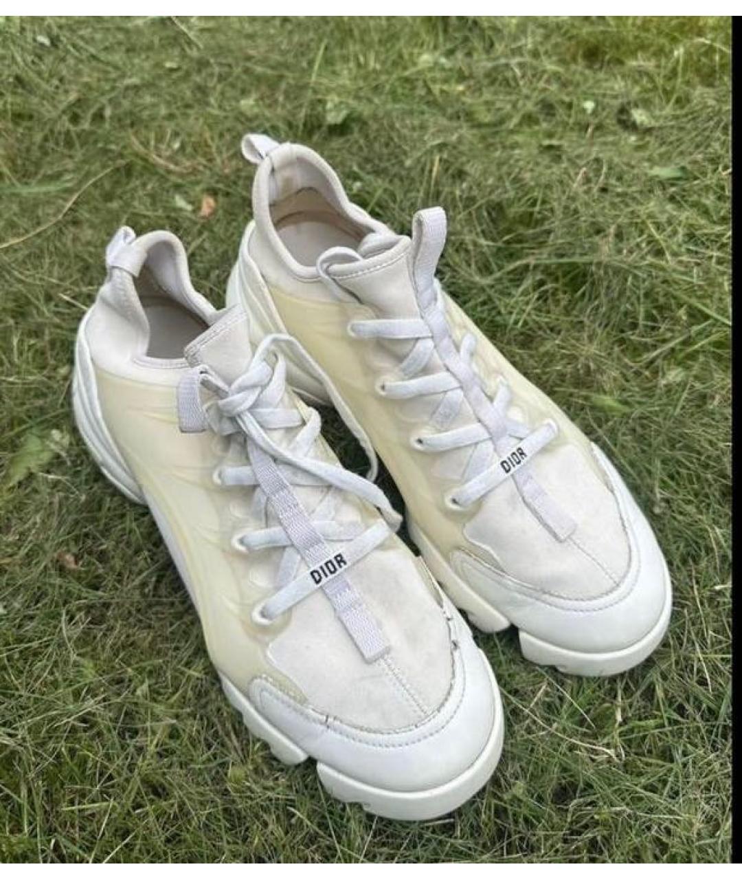 CHRISTIAN DIOR Белые неопреновые кроссовки, фото 2