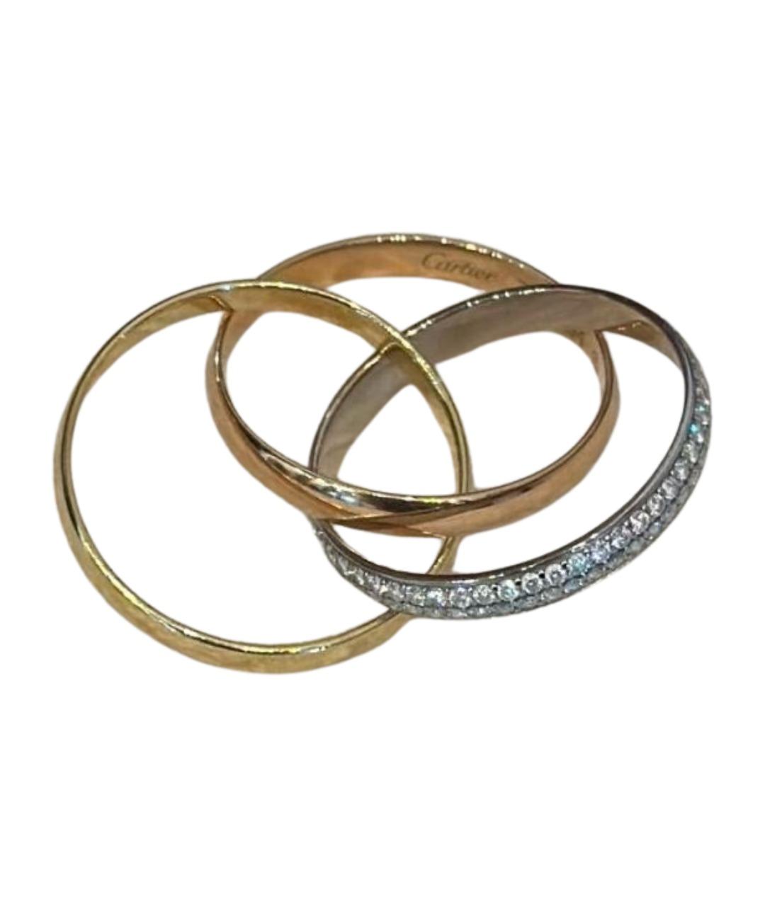 CARTIER Желтое кольцо из желтого золота, фото 1