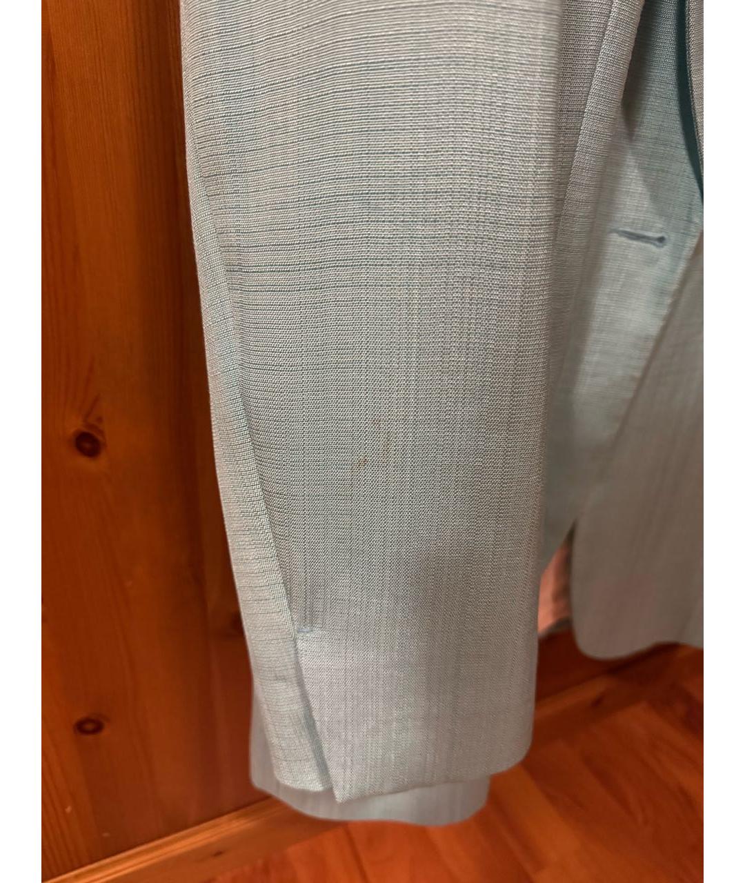 SANDRO Бирюзовый вискозный жакет/пиджак, фото 3