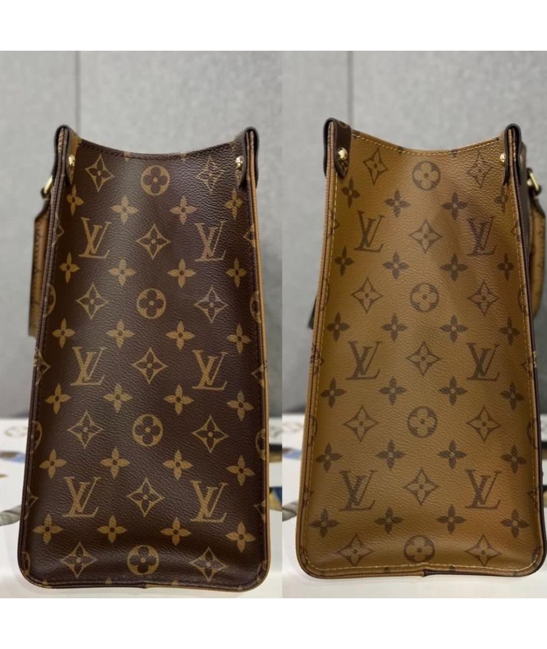 LOUIS VUITTON Коричневая сумка тоут, фото 5