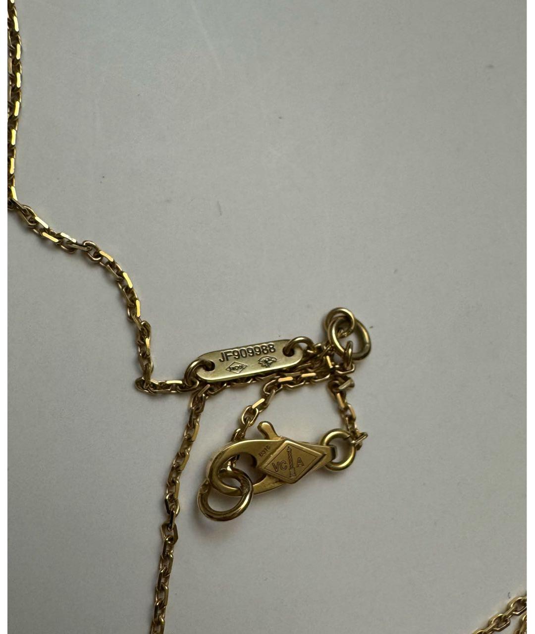 VAN CLEEF & ARPELS Колье из желтого золота, фото 4