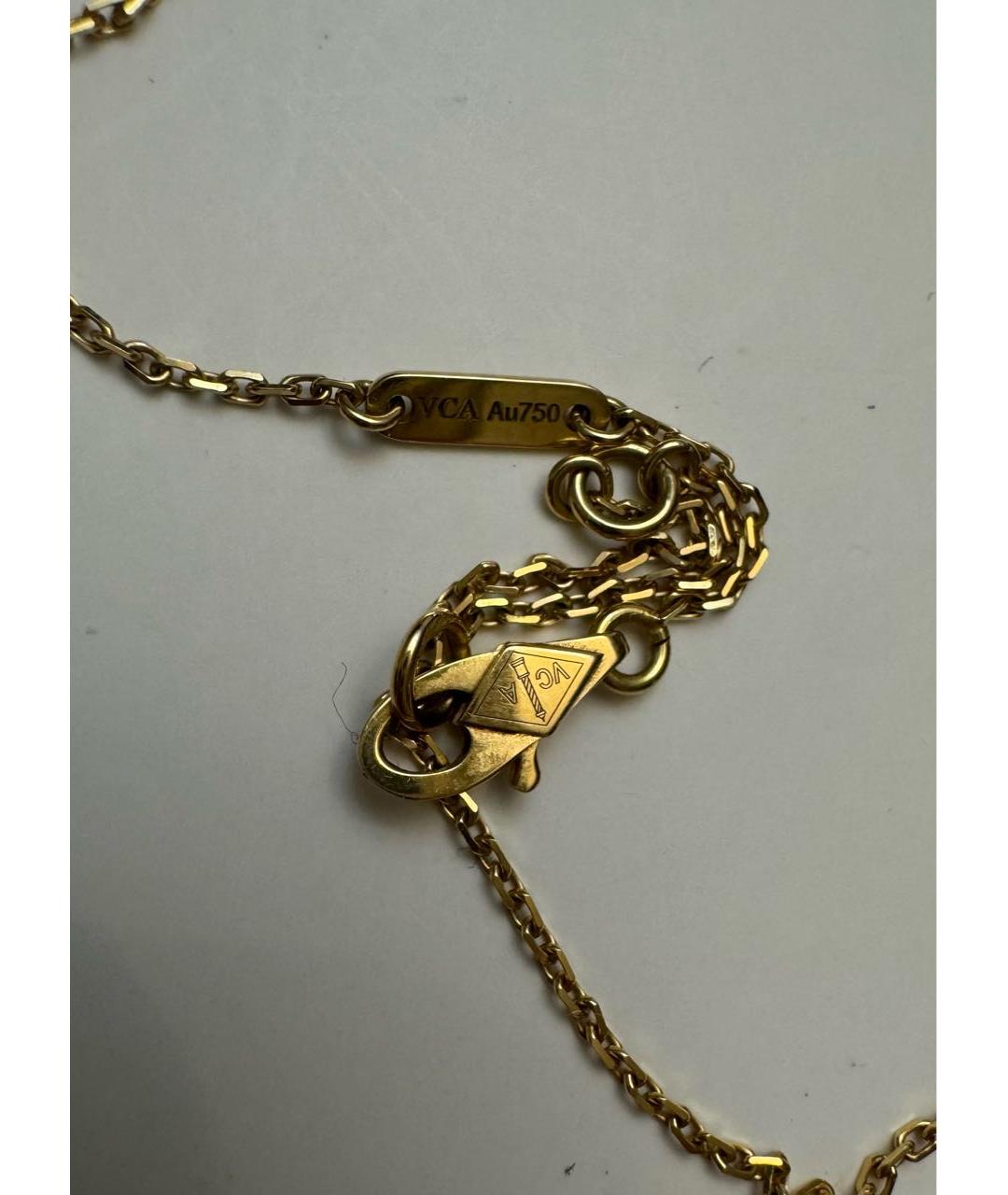 VAN CLEEF & ARPELS Колье из желтого золота, фото 3