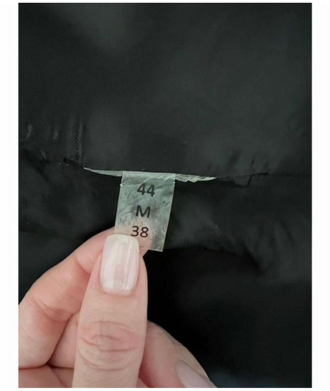 404NOTFOUND Черная шерстяная юбка мини, фото 6