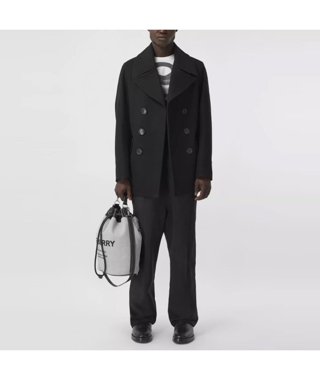 BURBERRY Черный тренч / плащ, фото 2