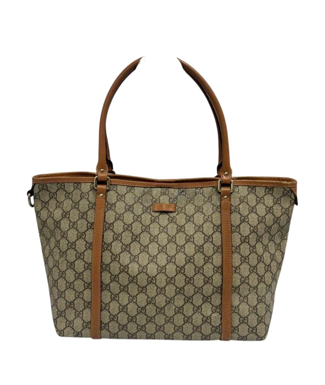 GUCCI Бежевая сумка тоут, фото 1