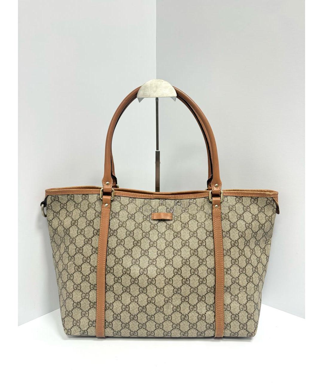 GUCCI Бежевая сумка тоут, фото 2