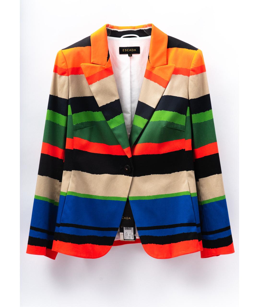 ESCADA Мульти хлопковый жакет/пиджак, фото 7