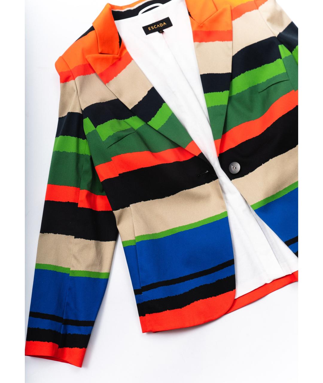 ESCADA Мульти хлопковый жакет/пиджак, фото 4