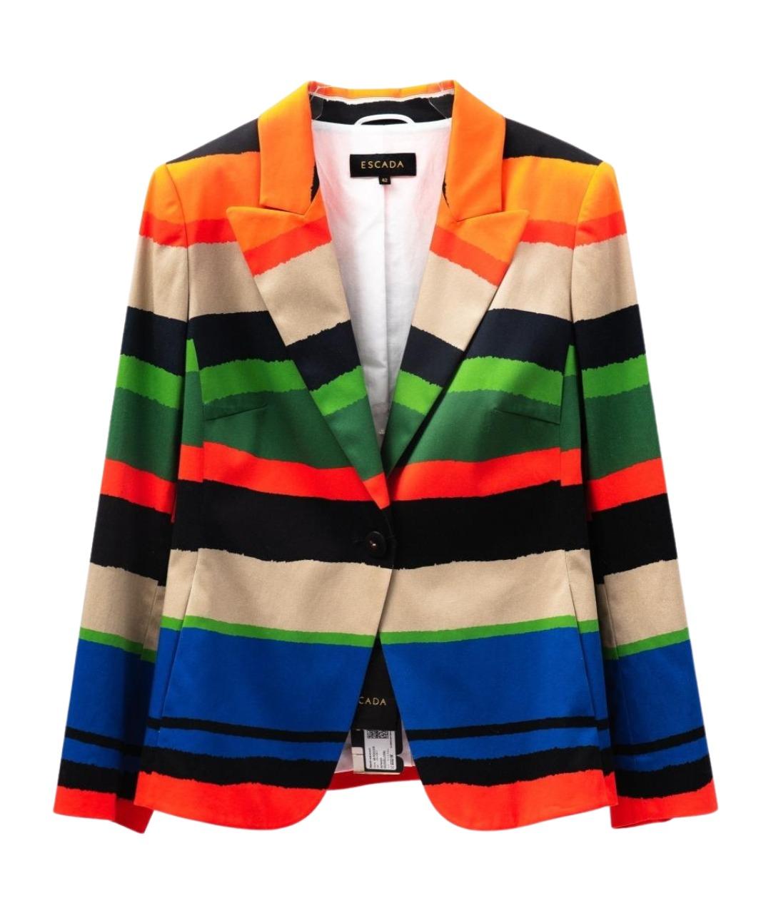 ESCADA Мульти хлопковый жакет/пиджак, фото 1