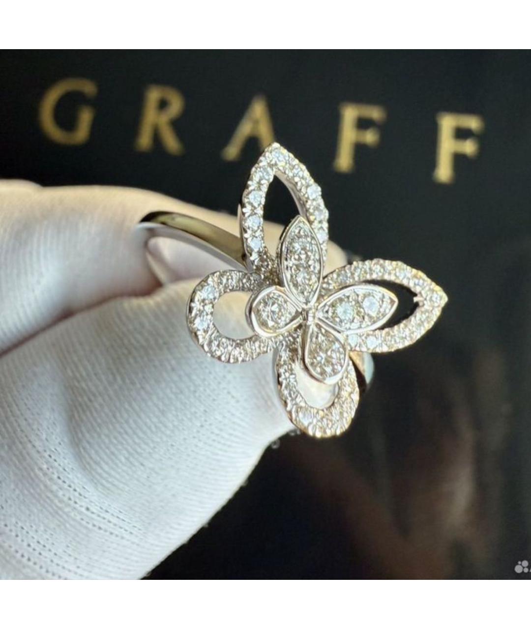 GRAFF Серебряное кольцо из белого золота, фото 3