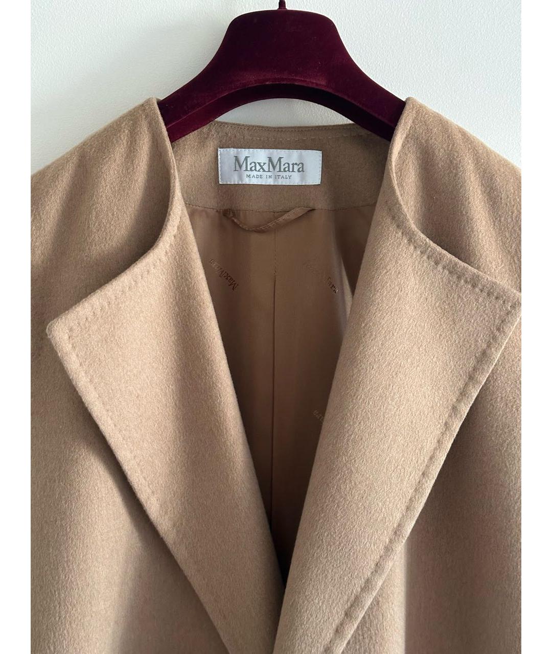 MAX MARA Бежевый кашемировый жилет, фото 4