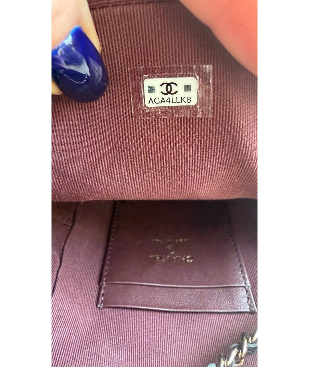 CHANEL Черный кожаный рюкзак, фото 5