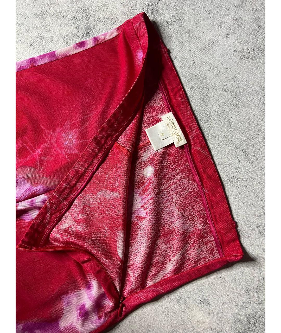 ROBERTO CAVALLI Мульти шелковый костюм с брюками, фото 6