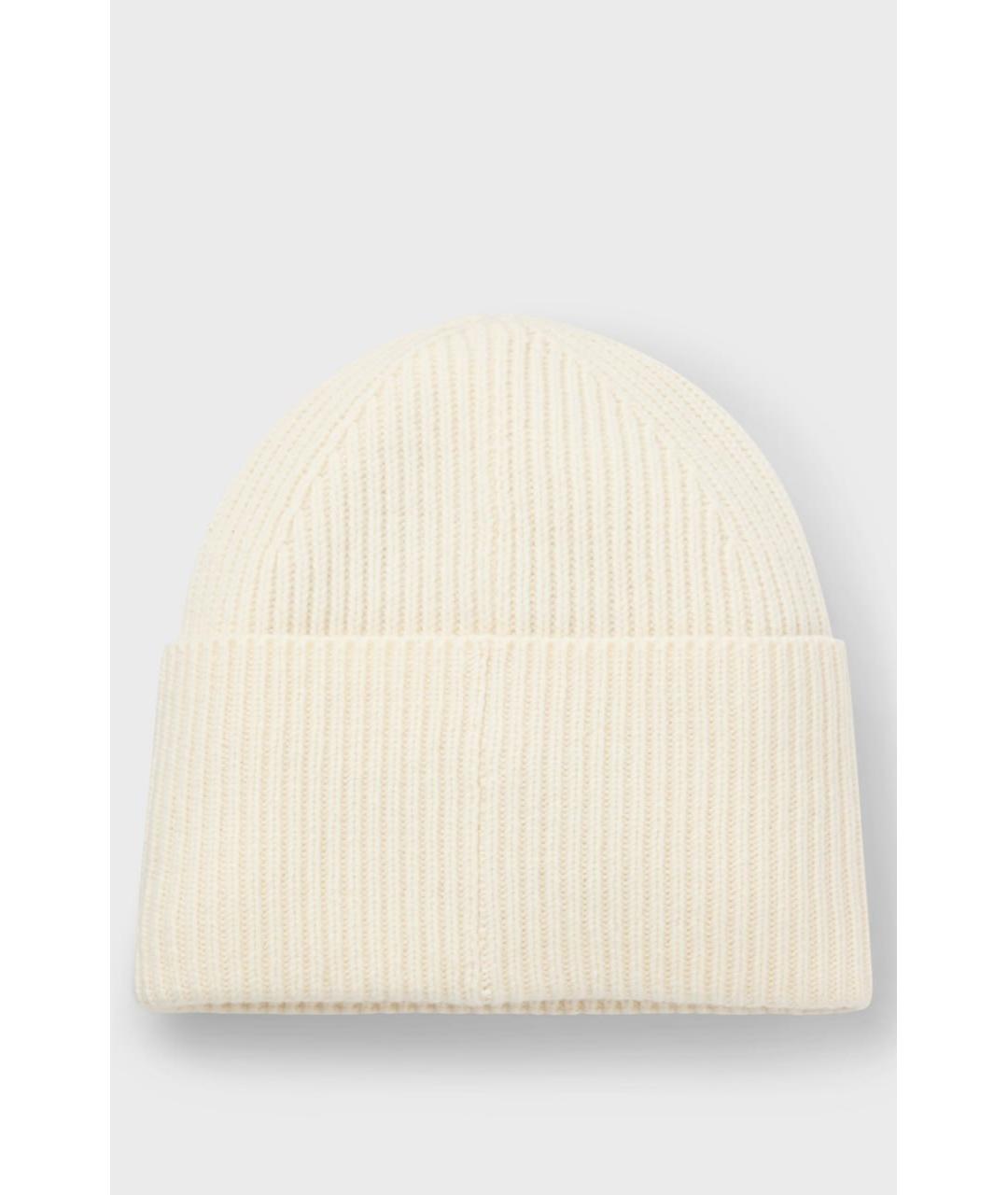 HUGO Бежевая шерстяная шапка, фото 2
