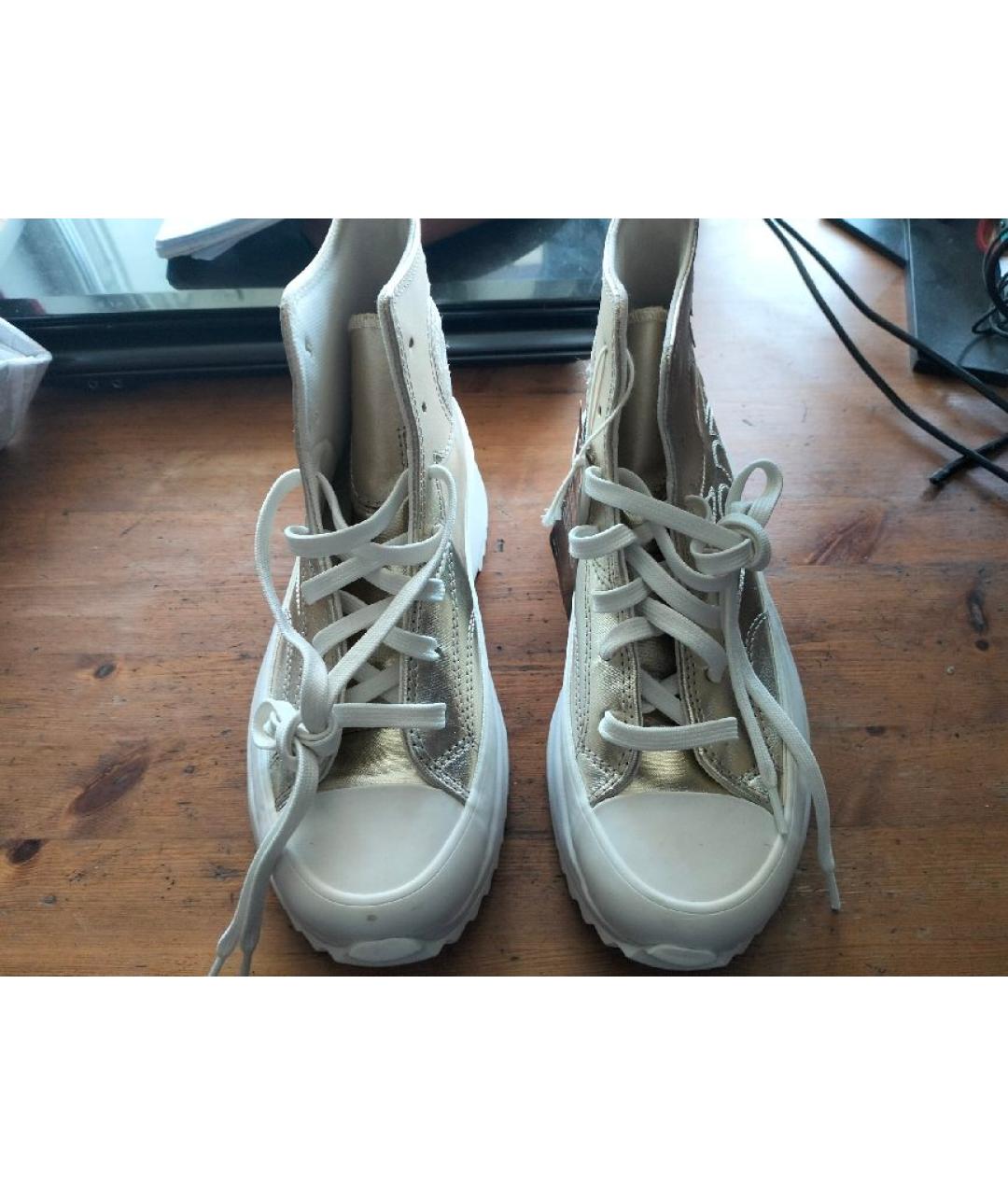 CONVERSE Золотые кеды, фото 2