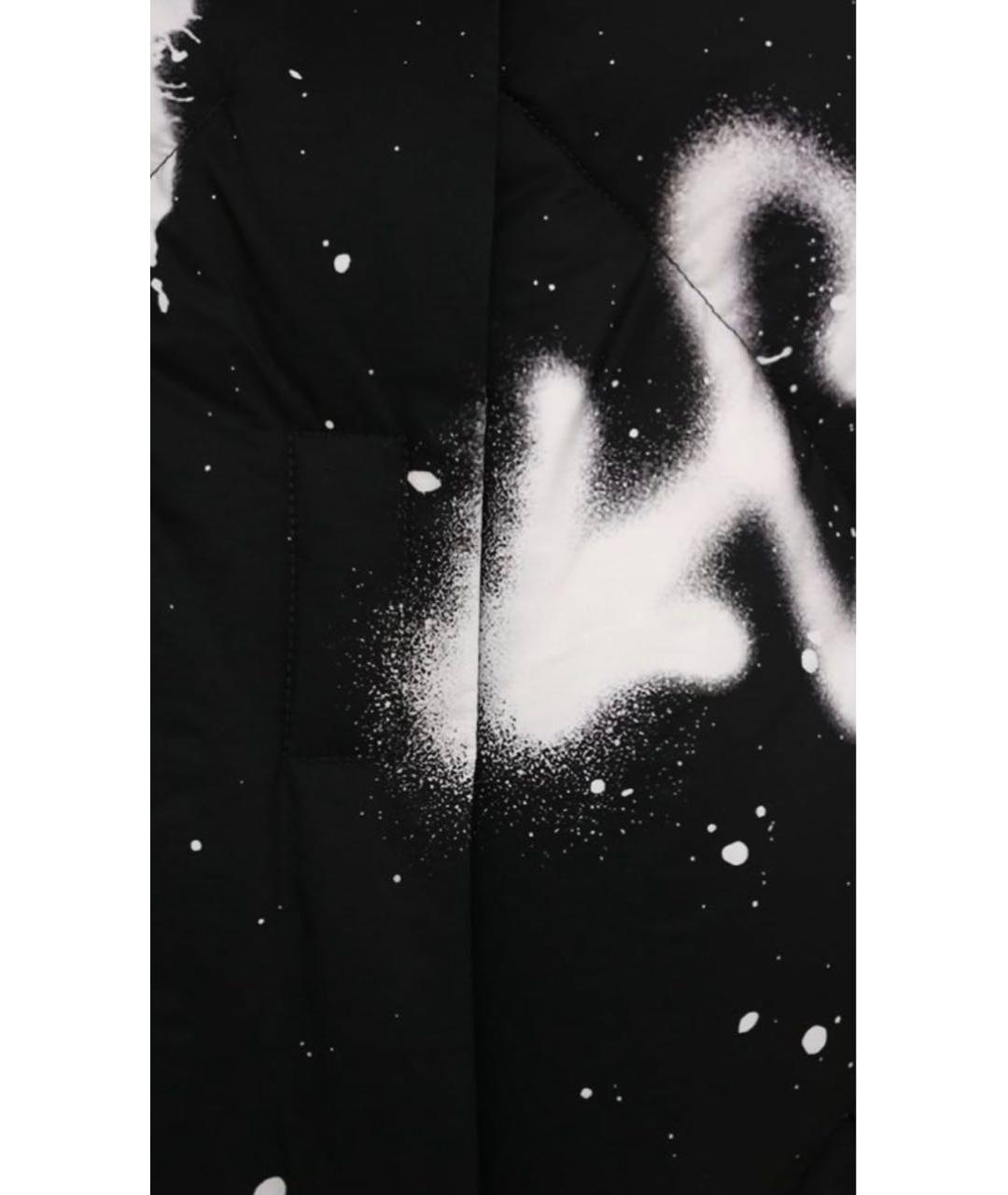 DOLCE&GABBANA Черный полиамидовый пуховик, фото 4