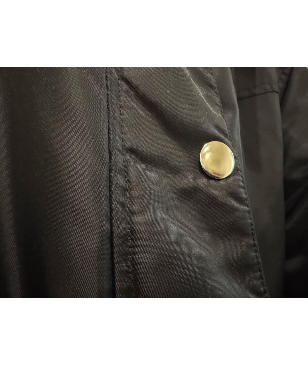 PRADA Черная полиамидовая куртка, фото 7