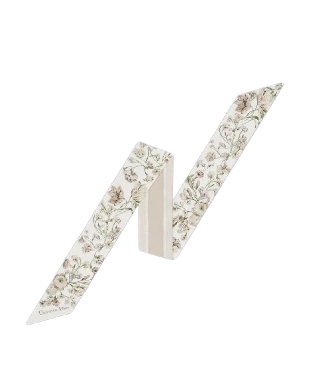 CHRISTIAN DIOR Мульти шелковый шарф, фото 1