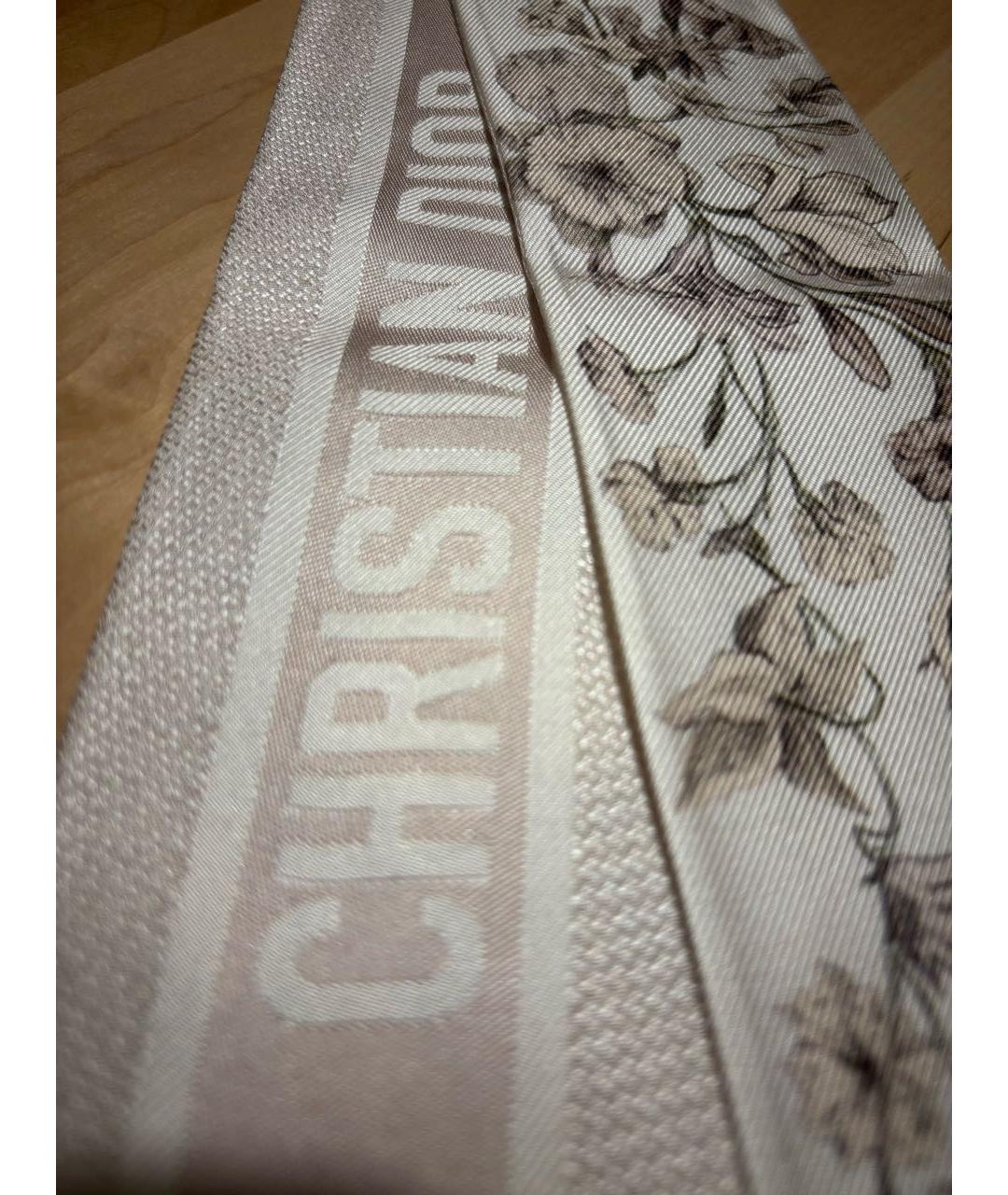 CHRISTIAN DIOR Мульти шелковый шарф, фото 2