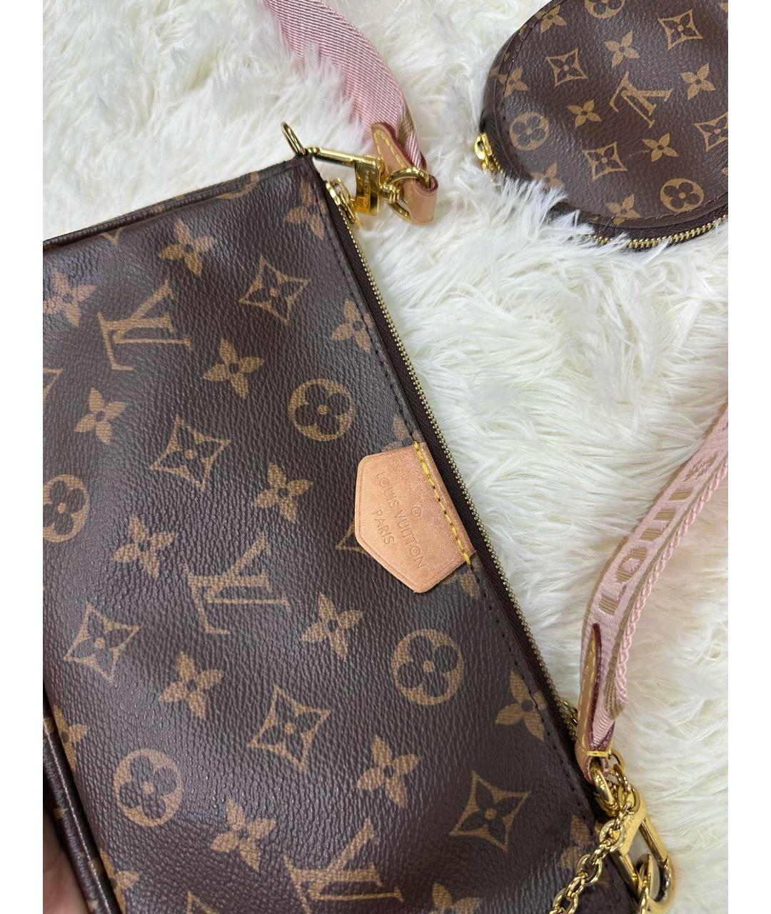 LOUIS VUITTON Коричневая сумка тоут, фото 6