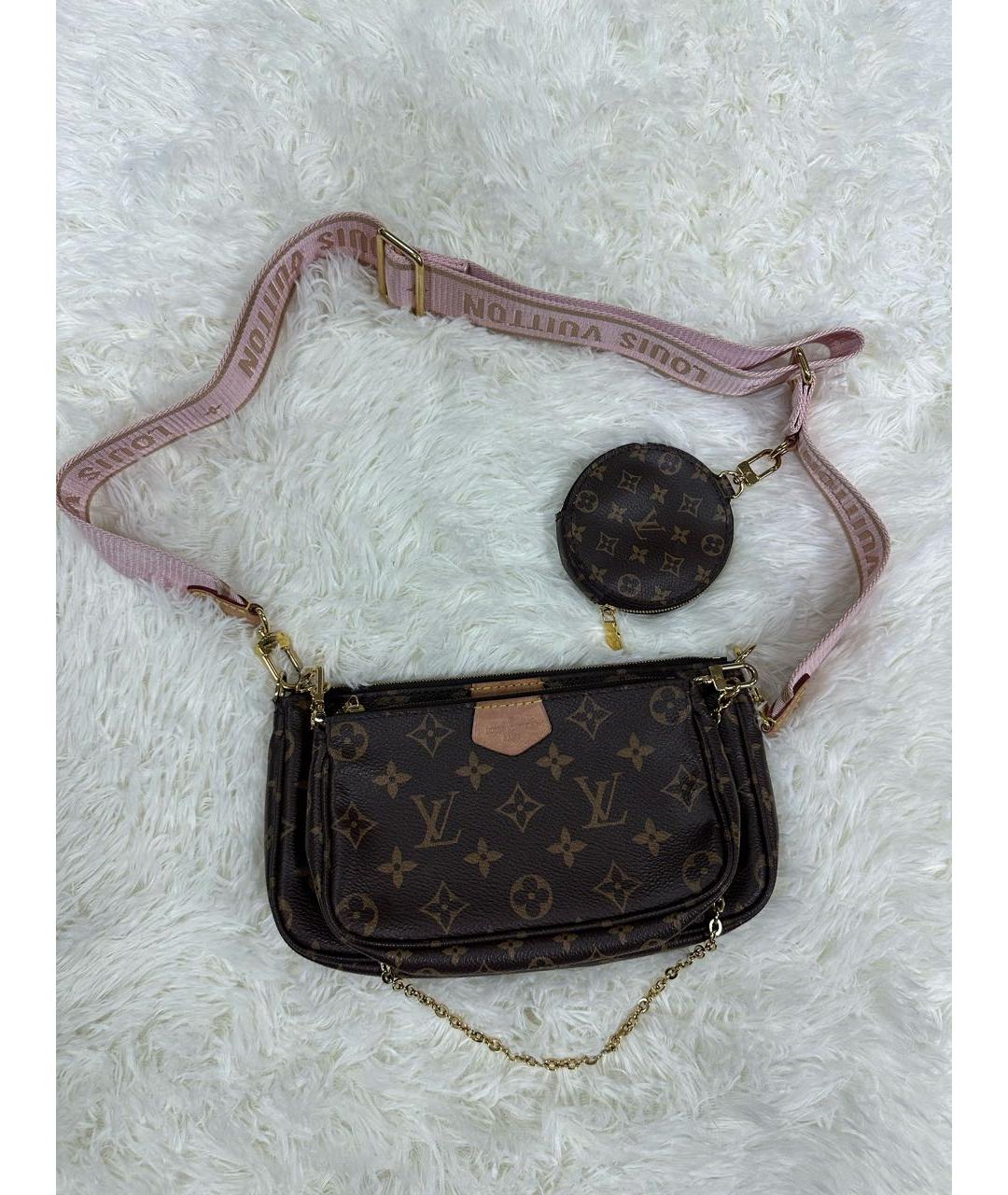 LOUIS VUITTON Коричневая сумка тоут, фото 9