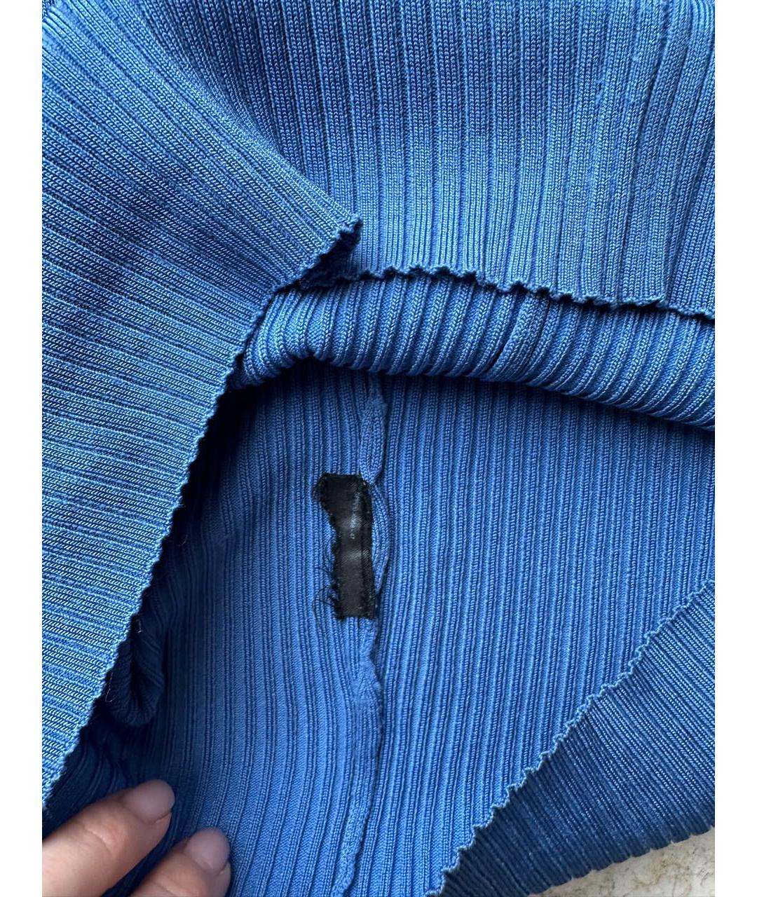 SANDRO Синяя майка, фото 4