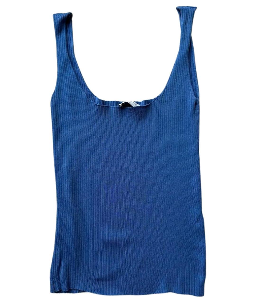 SANDRO Синяя майка, фото 1