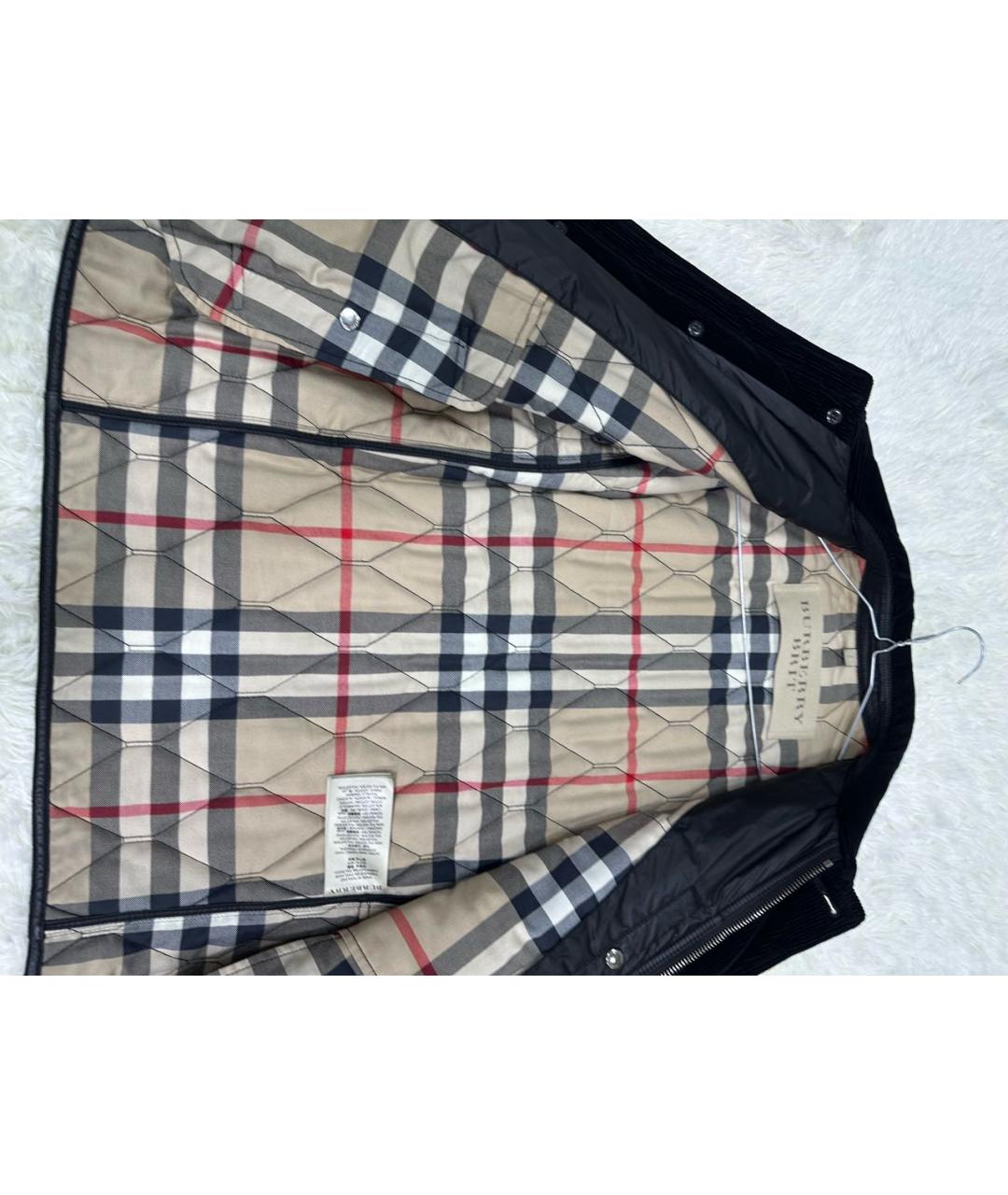 BURBERRY BRIT Черная куртка, фото 4