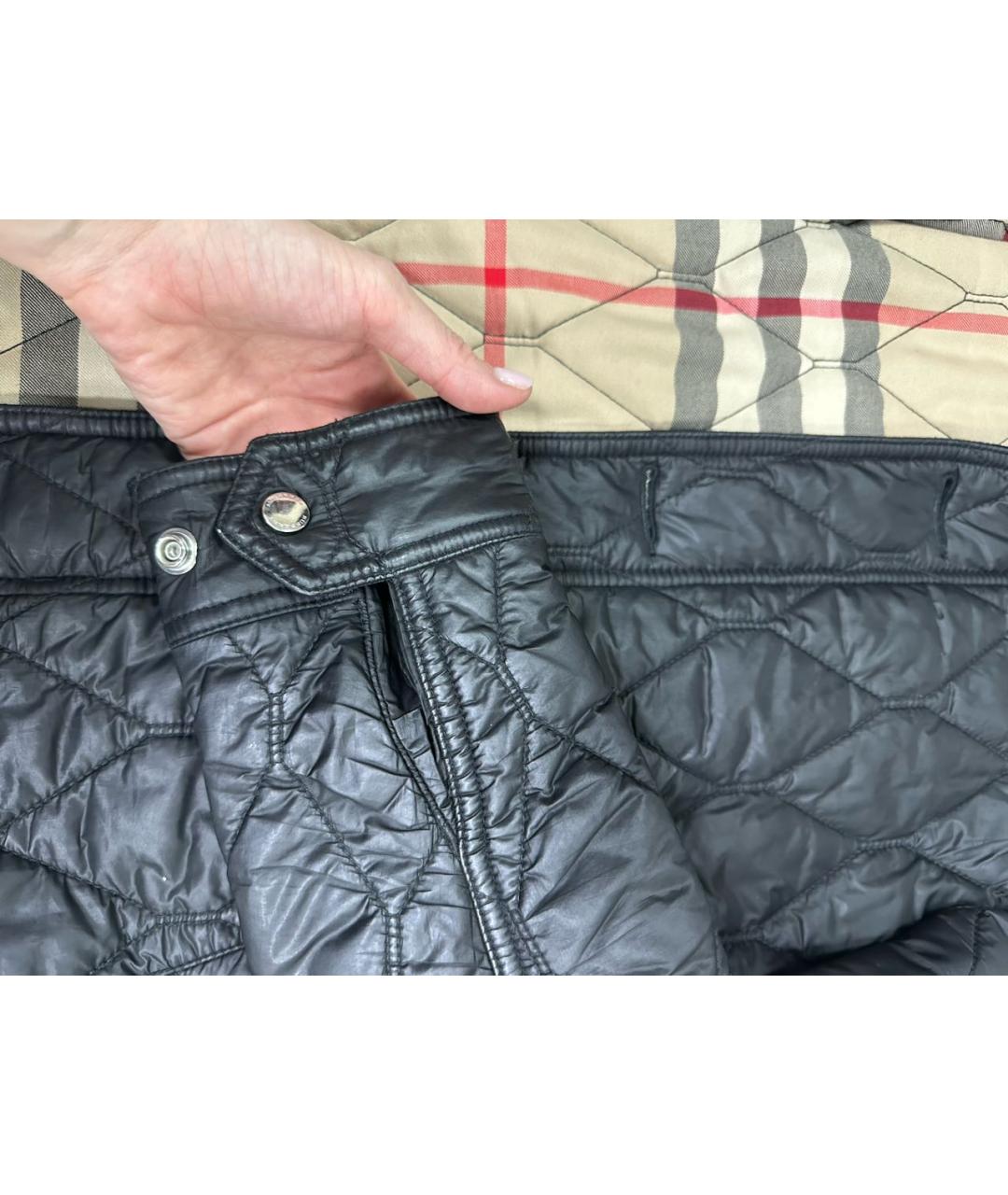 BURBERRY BRIT Черная куртка, фото 6