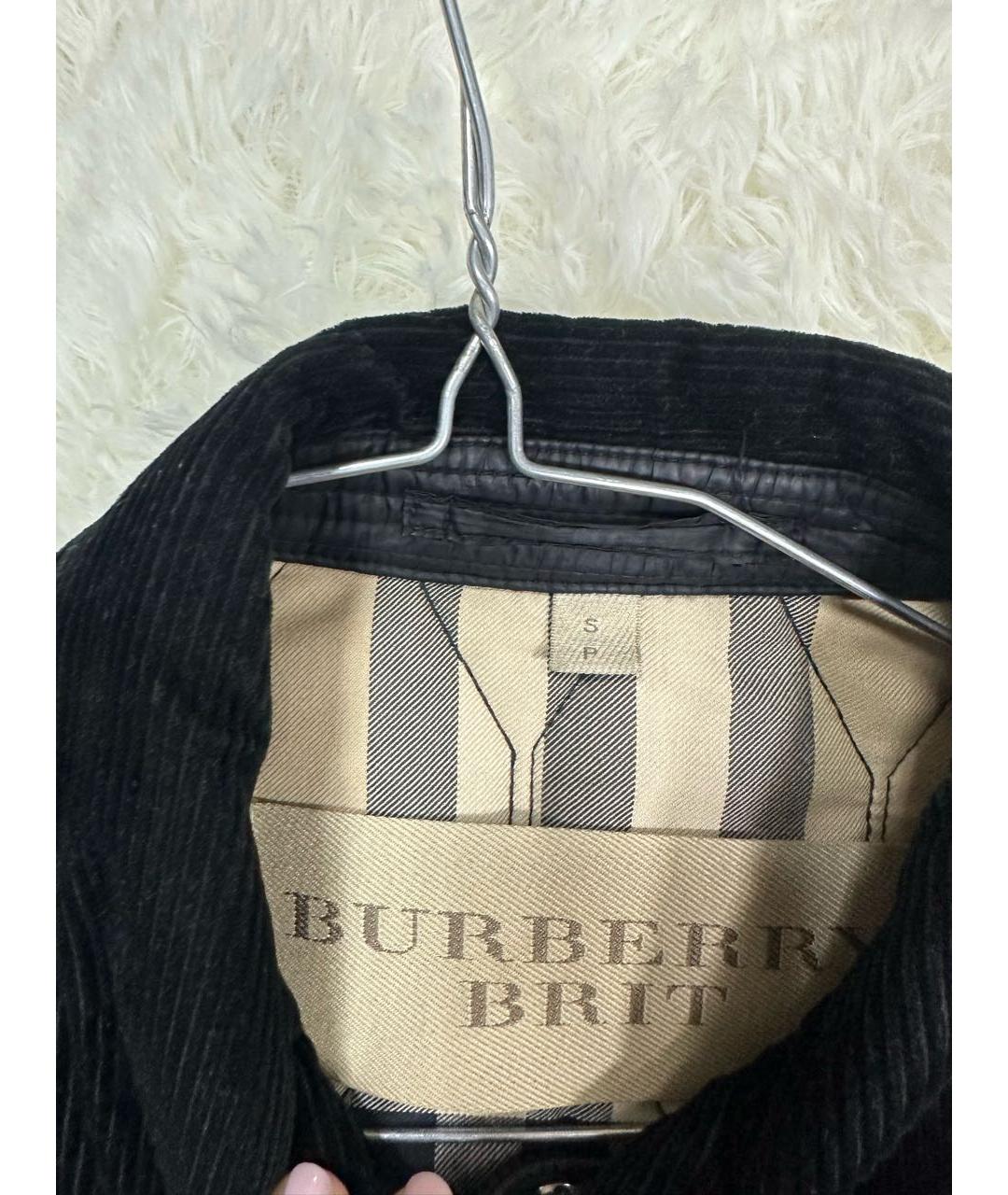 BURBERRY BRIT Черная куртка, фото 3